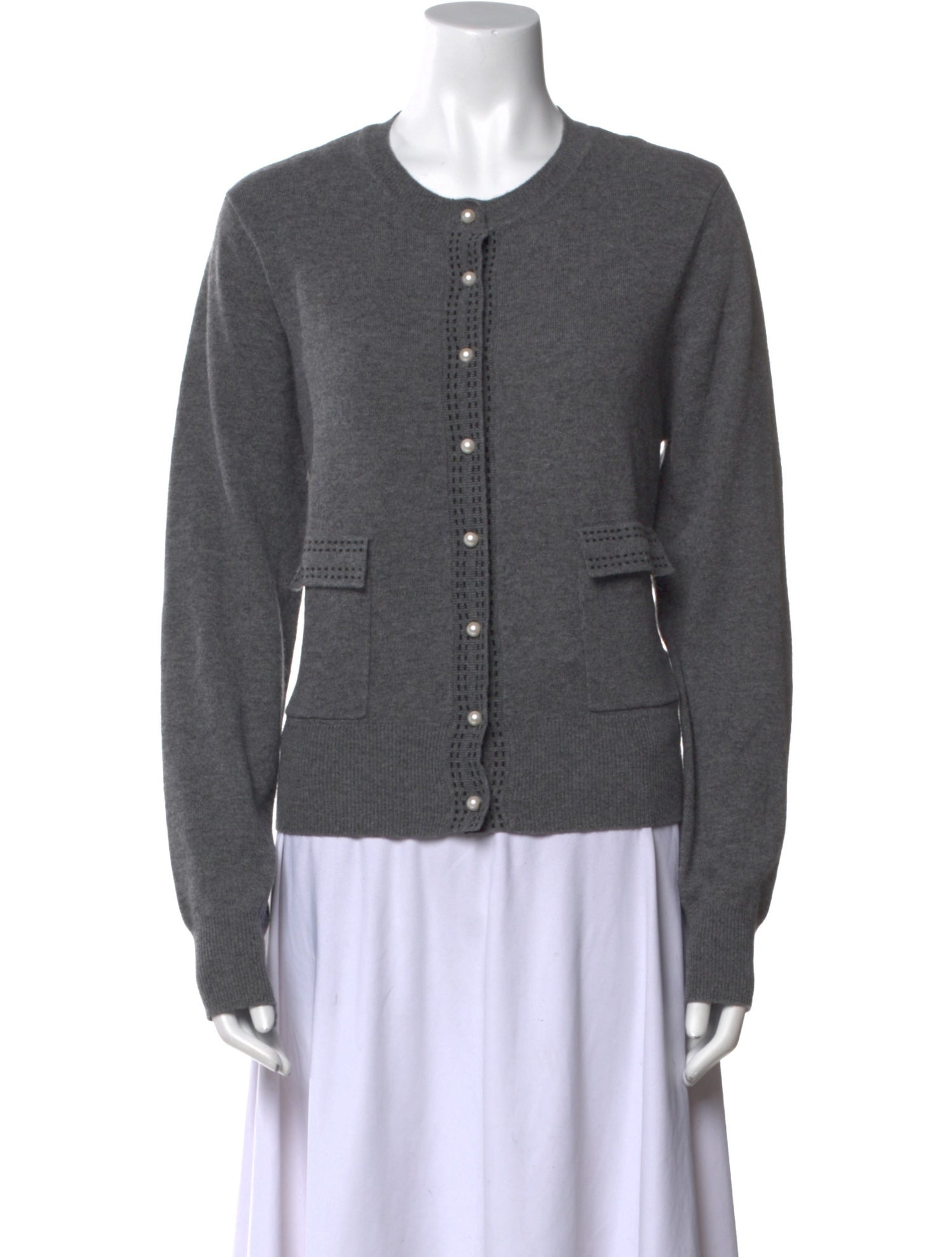 Sandro Wool Crew Neck Sweater