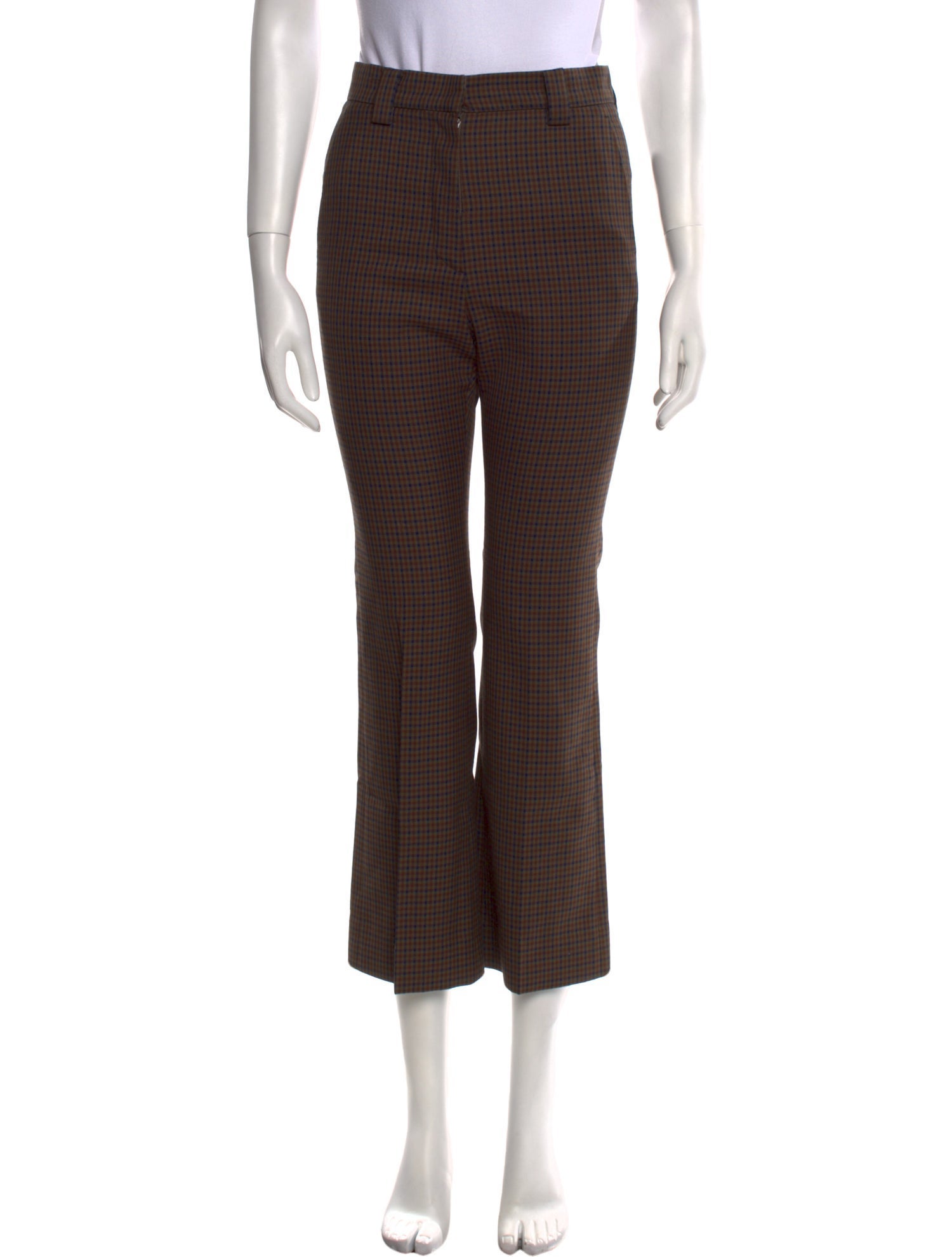 Sandro Printed Wide Leg Pants
