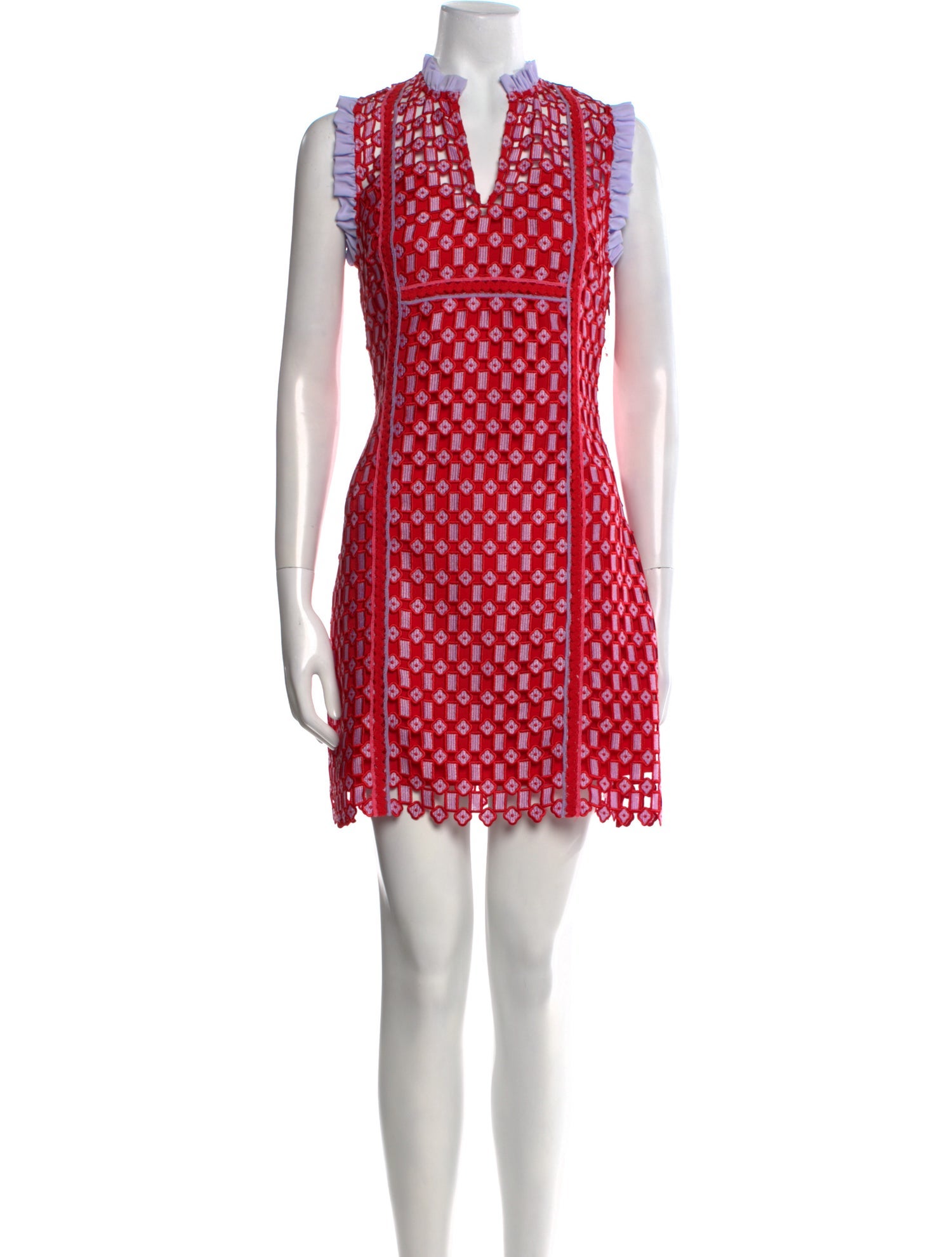 Sandro Printed Mini Dress w/ Tags