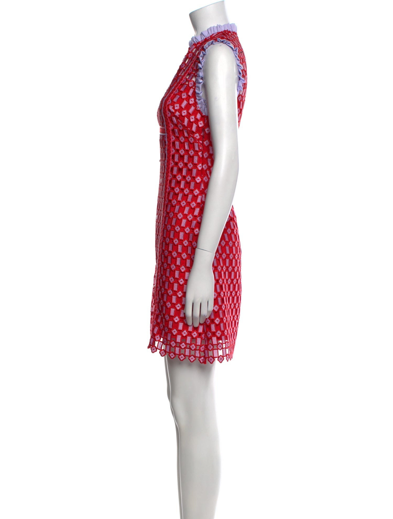 Sandro Printed Mini Dress w/ Tags