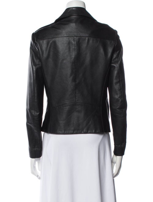 Sandro Leather Biker Jacket