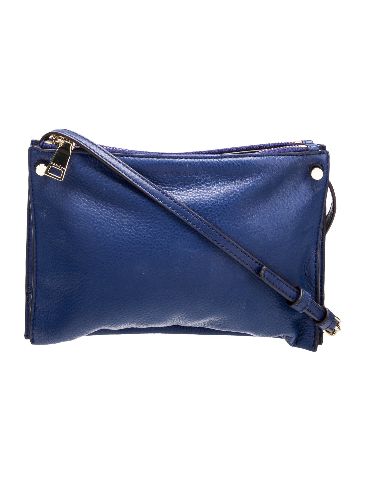 Sandro Leather Crossbody Bag