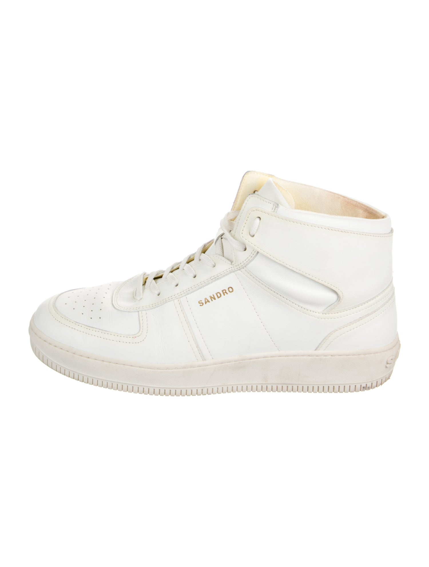 Sandro Leather Sneakers
