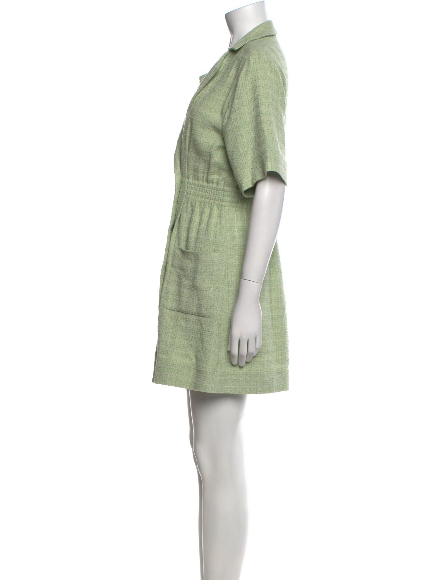 Sandro V-Neck Mini Dress