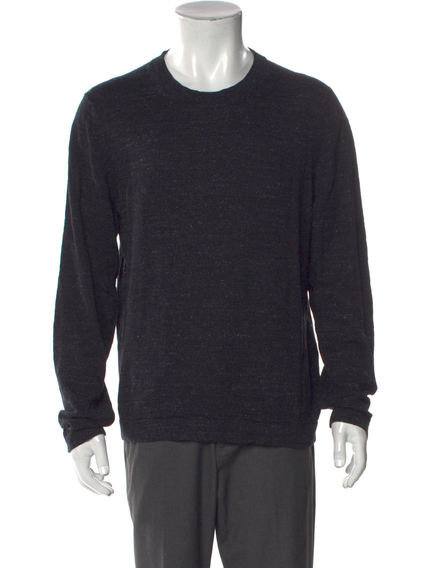 Sandro Crew Neck Long Sleeve Pullover