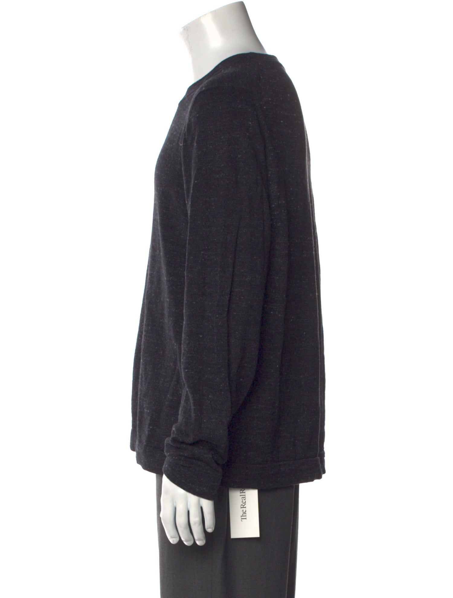 Sandro Crew Neck Long Sleeve Pullover