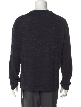 Sandro Crew Neck Long Sleeve Pullover