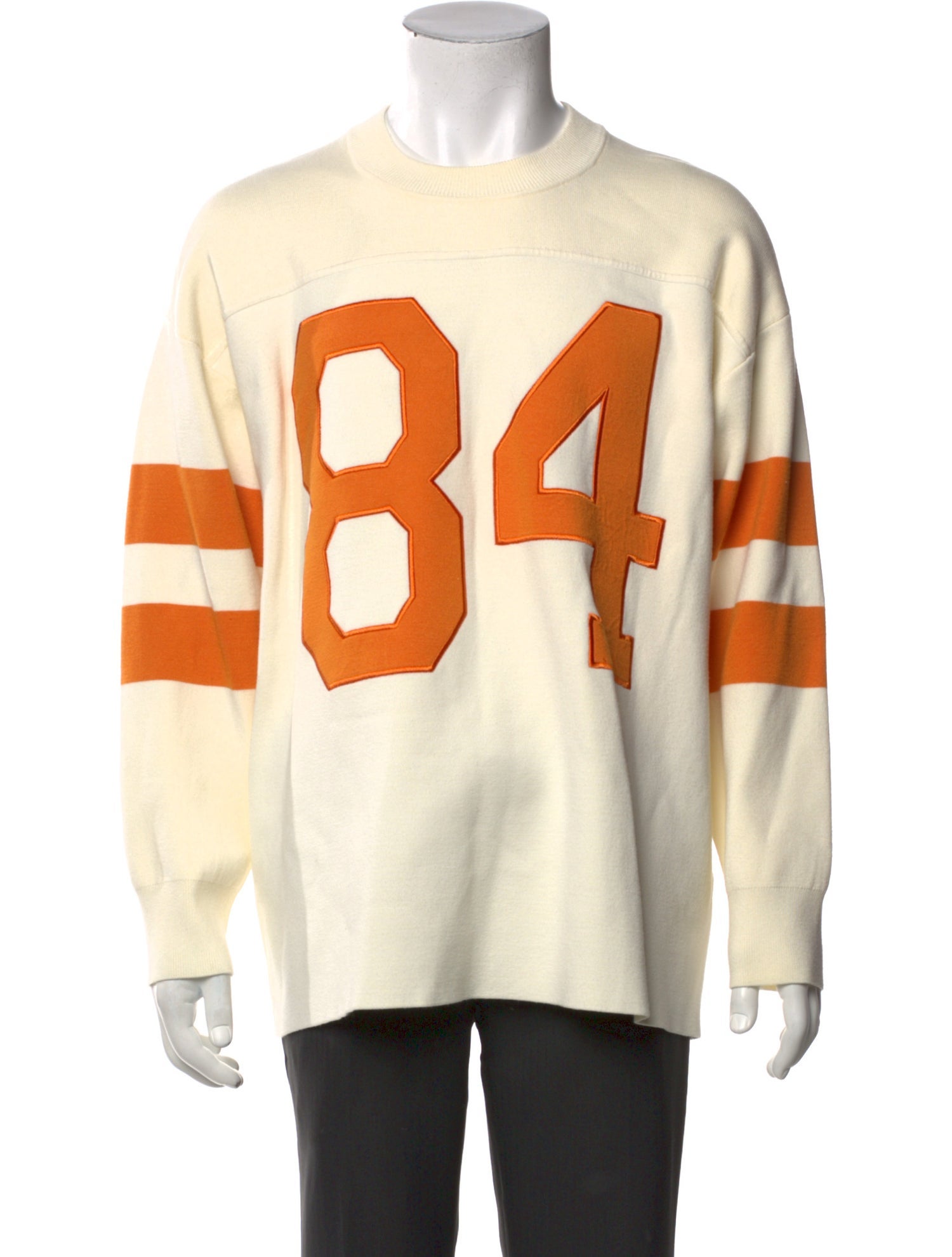 Sandro Graphic Print Crew Neck Sweatshirt