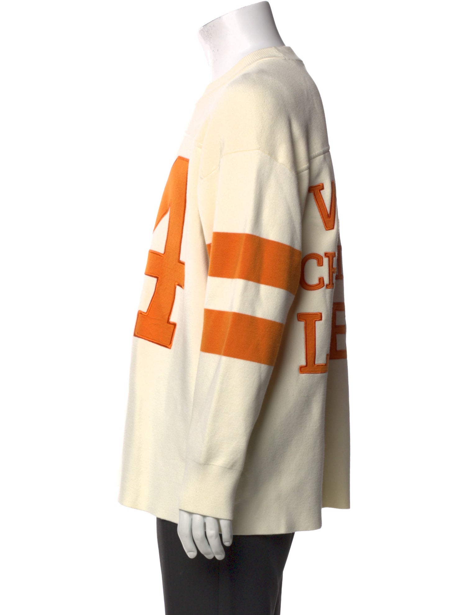 Sandro Graphic Print Crew Neck Sweatshirt