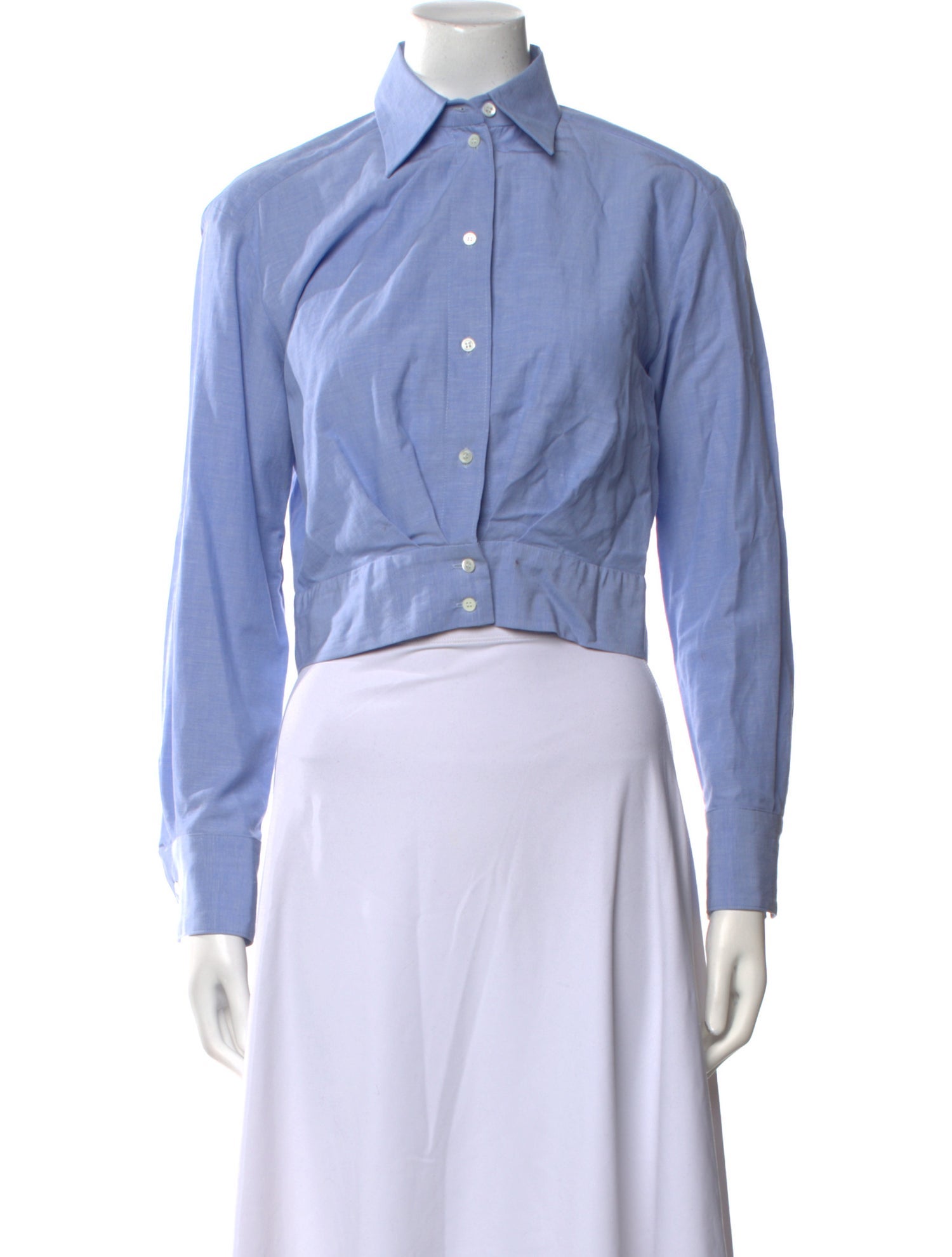 Sandro Long Sleeve Crop Top w/ Tags