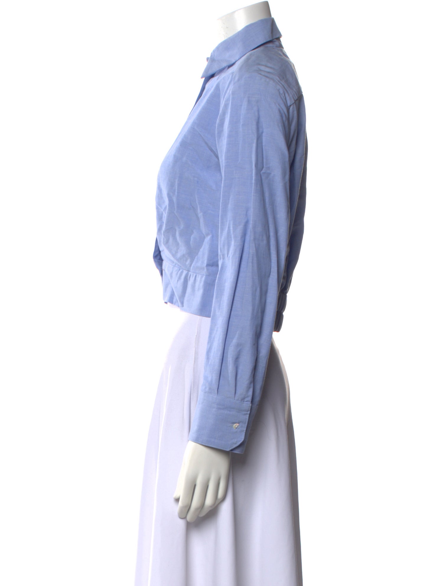 Sandro Long Sleeve Crop Top w/ Tags