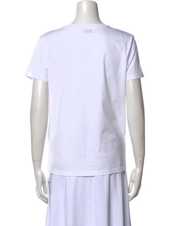 Sandro Graphic Print Crew Neck T-Shirt