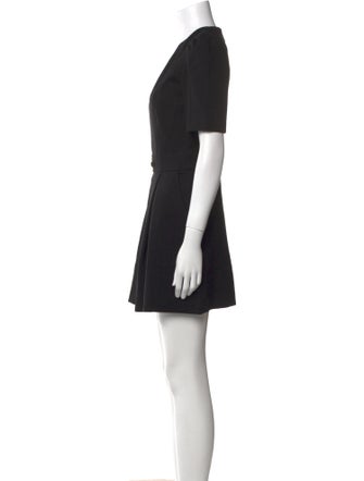 Sandro V-Neck Mini Dress