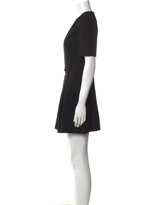 Sandro V-Neck Mini Dress