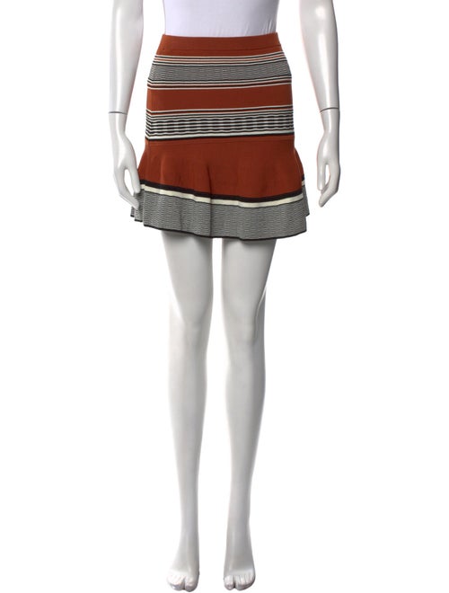 Sandro Striped Mini Skirt