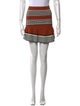 Sandro Striped Mini Skirt