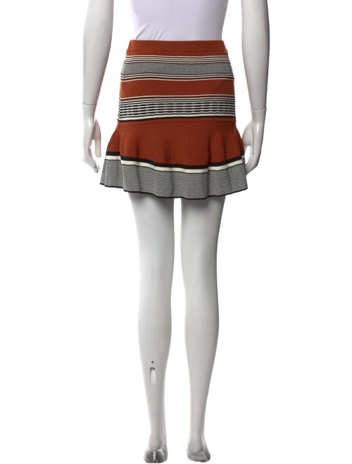 Sandro Striped Mini Skirt