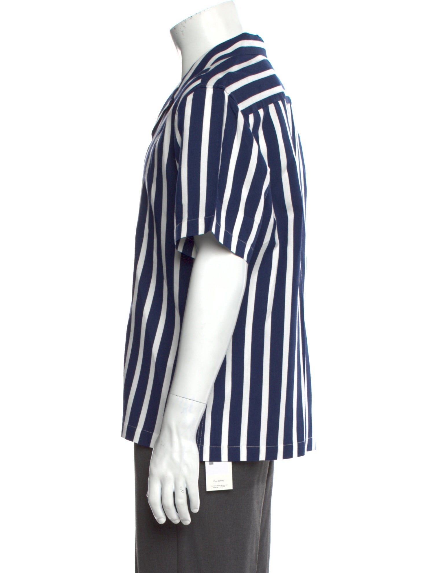 Sandro Striped Short Sleeve Shirt