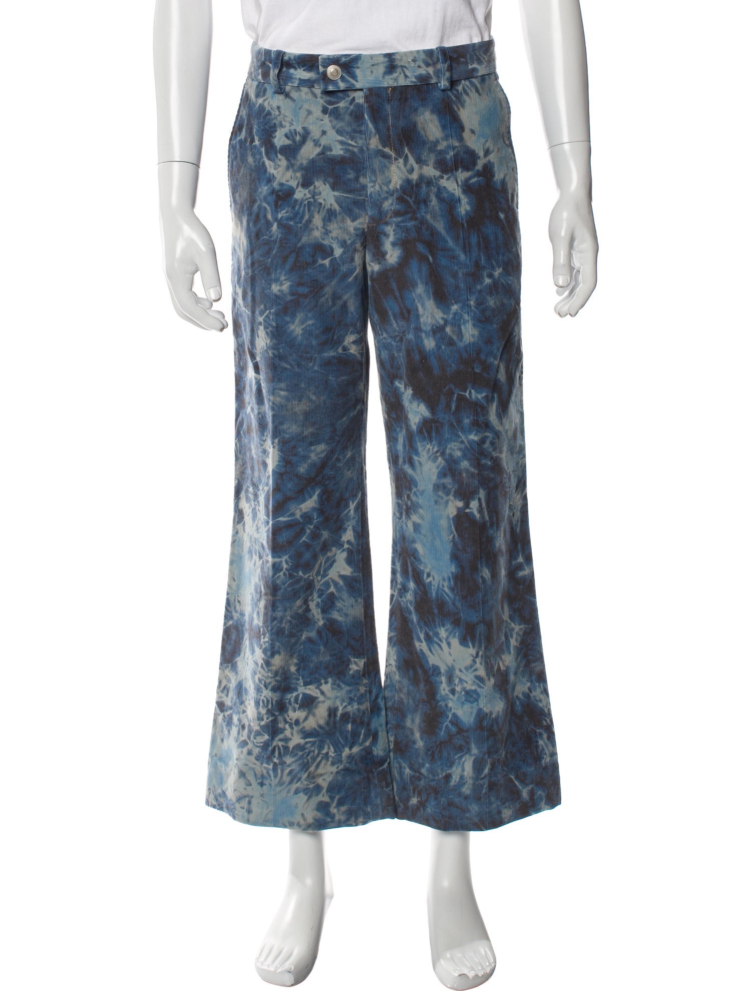 Sandro Tie-Dye Print Pants