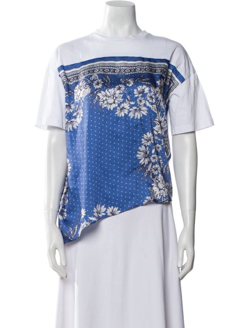 Sandro Graphic Print Crew Neck T-Shirt