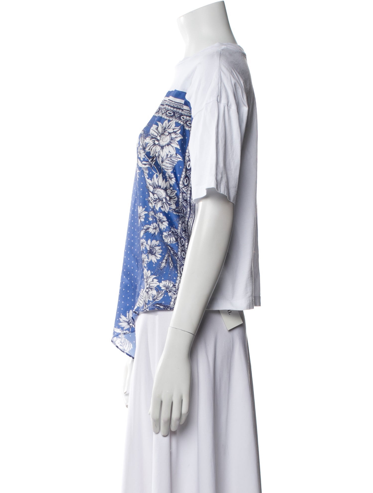 Sandro Graphic Print Crew Neck T-Shirt