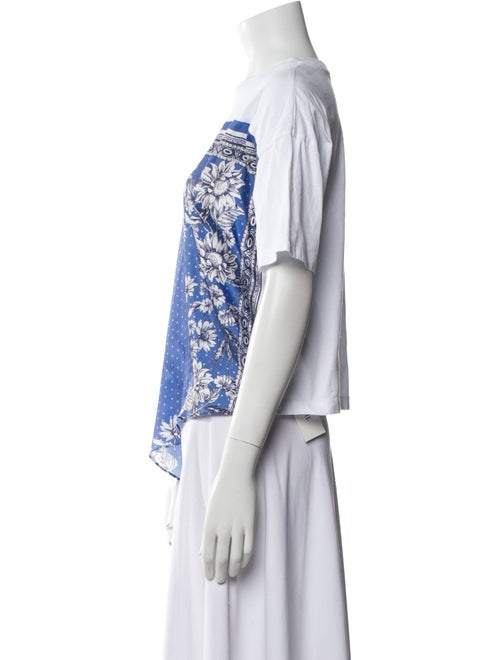 Sandro Graphic Print Crew Neck T-Shirt