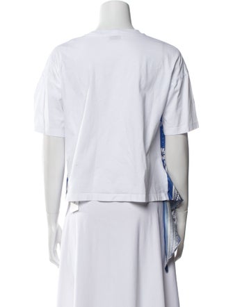 Sandro Graphic Print Crew Neck T-Shirt