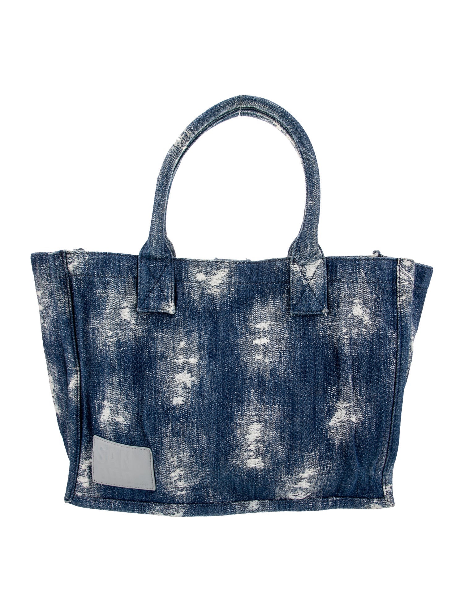 Sandro Denim Tote