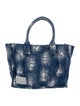 Sandro Denim Tote