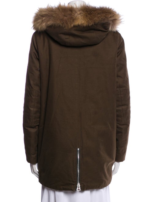 Sandro Faux Fur Coat