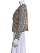 Sandro Tweed Pattern Evening Jacket