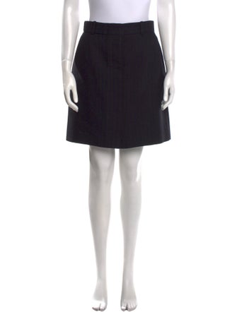 Sandro Pleated Accents Mini Skirt
