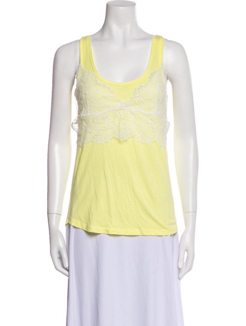Sandro Scoop Neck Sleeveless Top