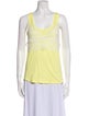 Sandro Scoop Neck Sleeveless Top