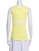 Sandro Scoop Neck Sleeveless Top
