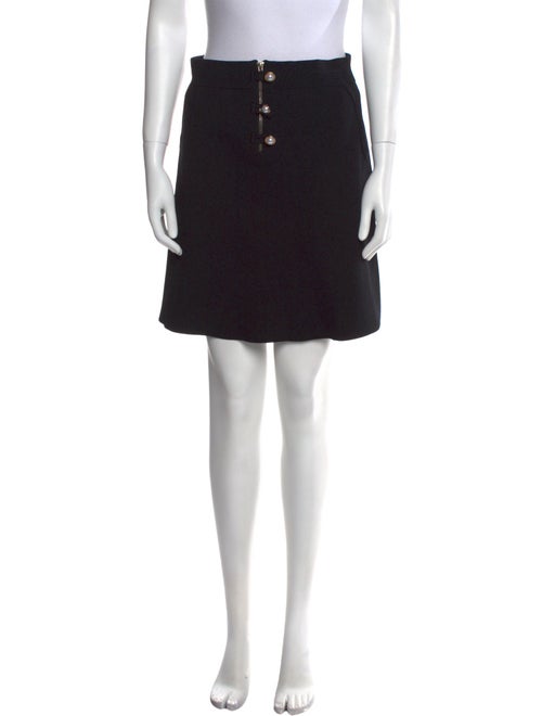 Sandro Ruffle Embellishment Mini Skirt