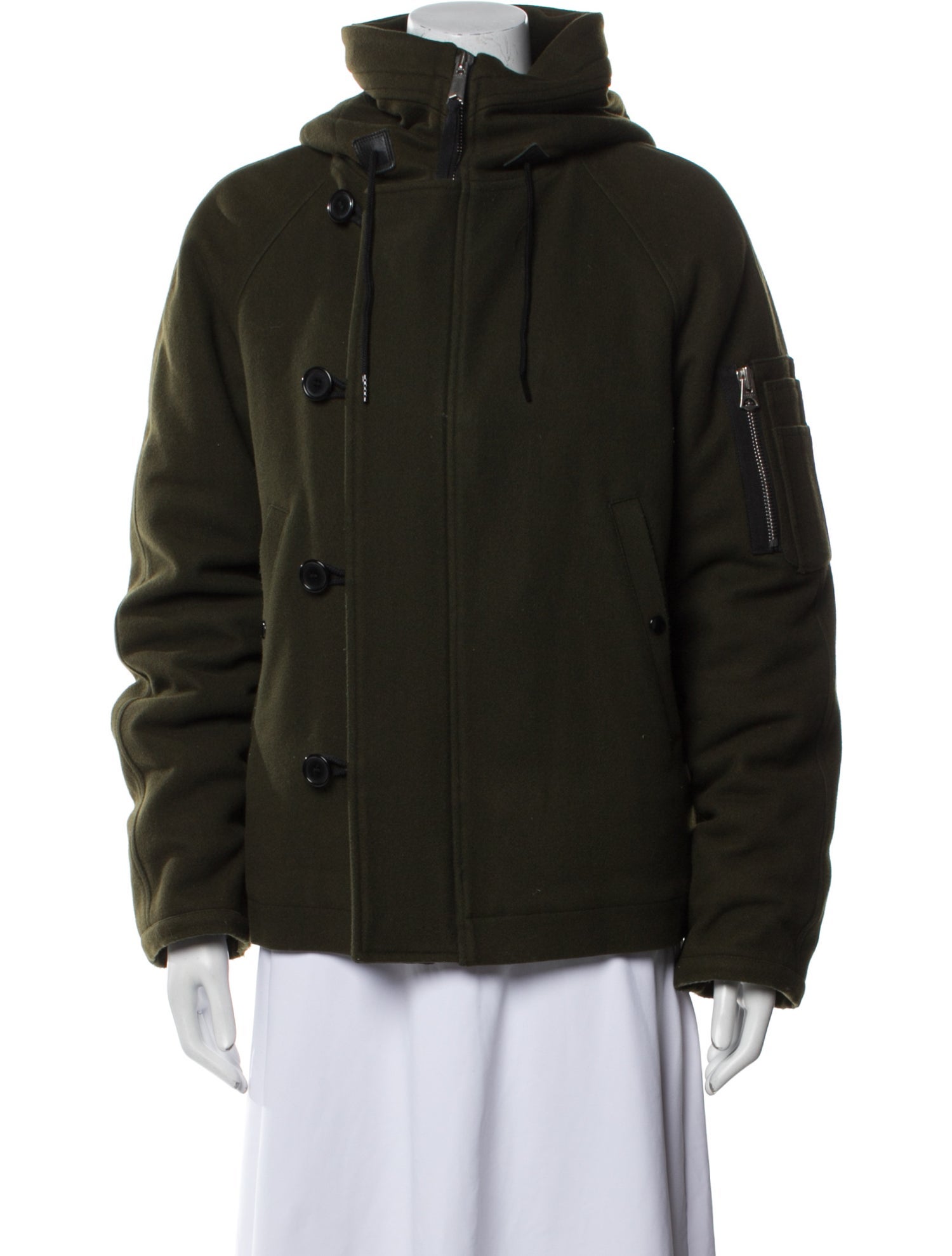 Sandro Wool Utility Jacket