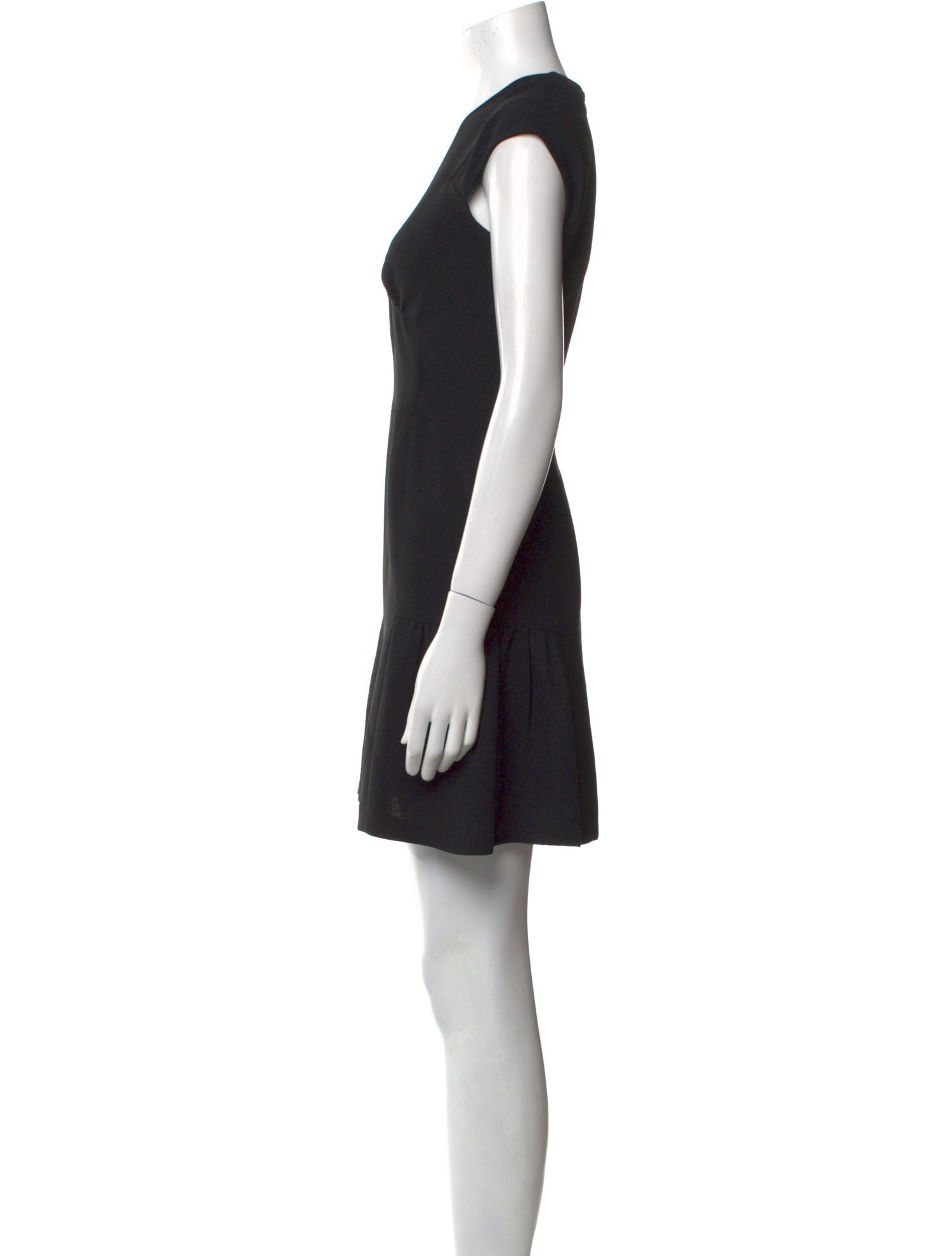 Sandro V-Neck Mini Dress