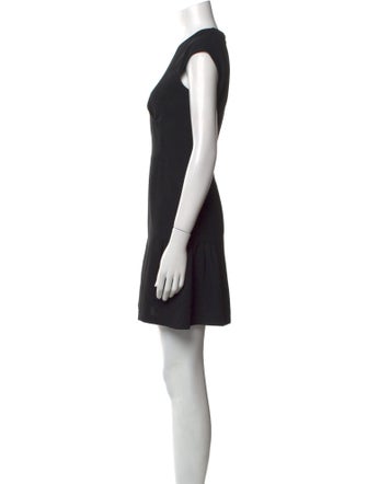 Sandro V-Neck Mini Dress