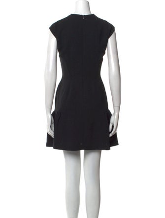Sandro V-Neck Mini Dress