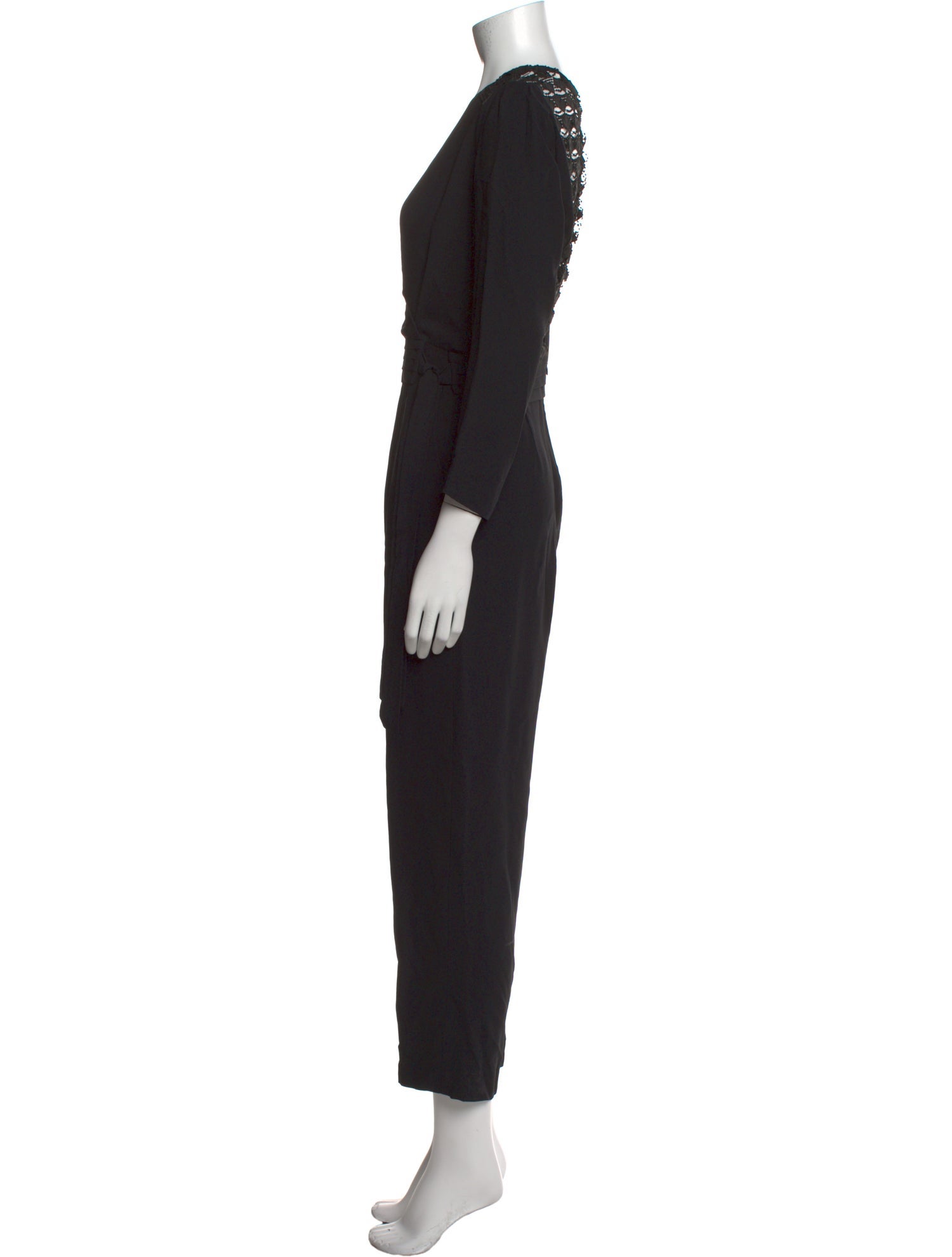 Sandro V-Neck Jumpsuit