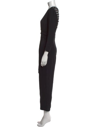 Sandro V-Neck Jumpsuit