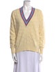 Sandro Wool Striped Sweater