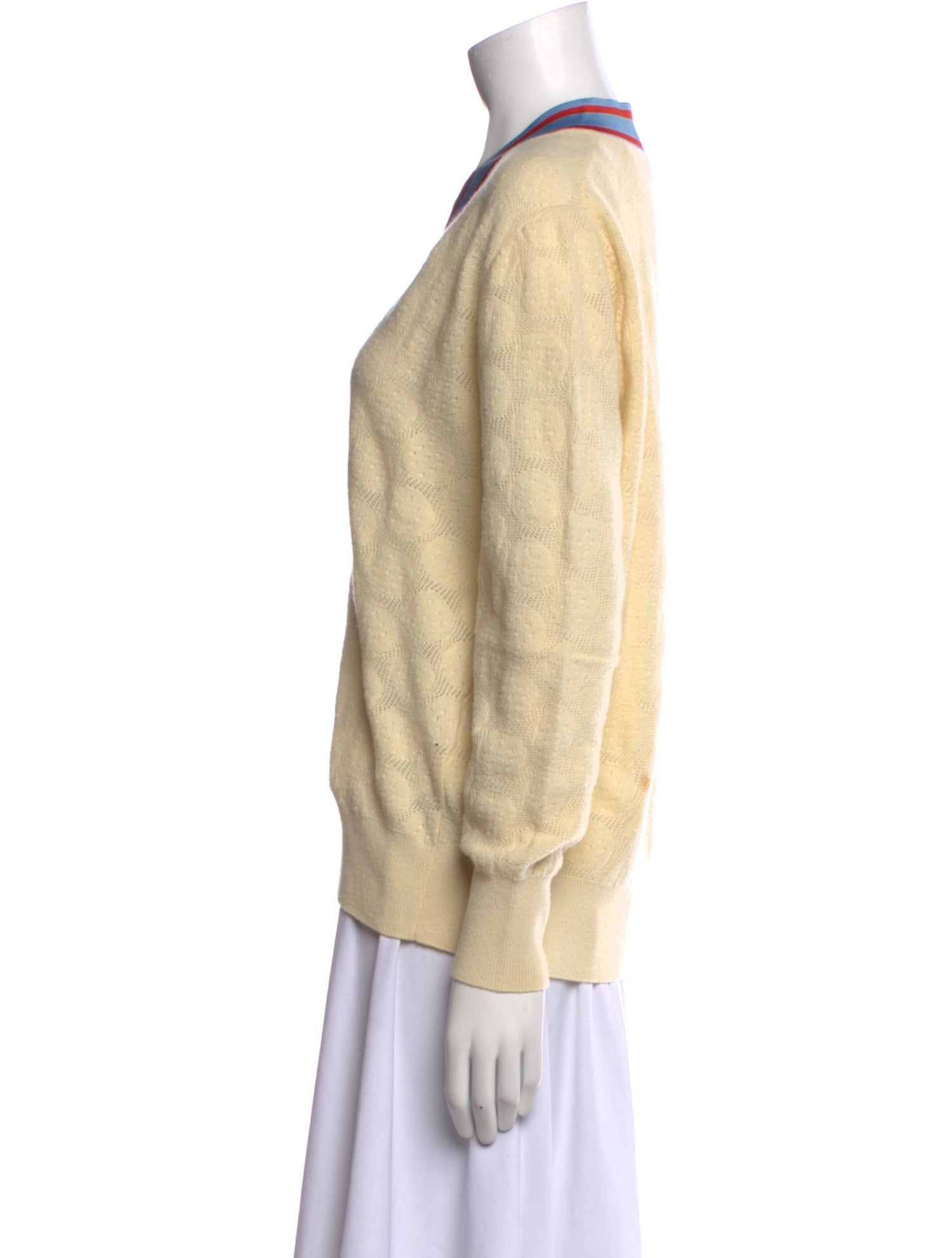 Sandro Wool Striped Sweater