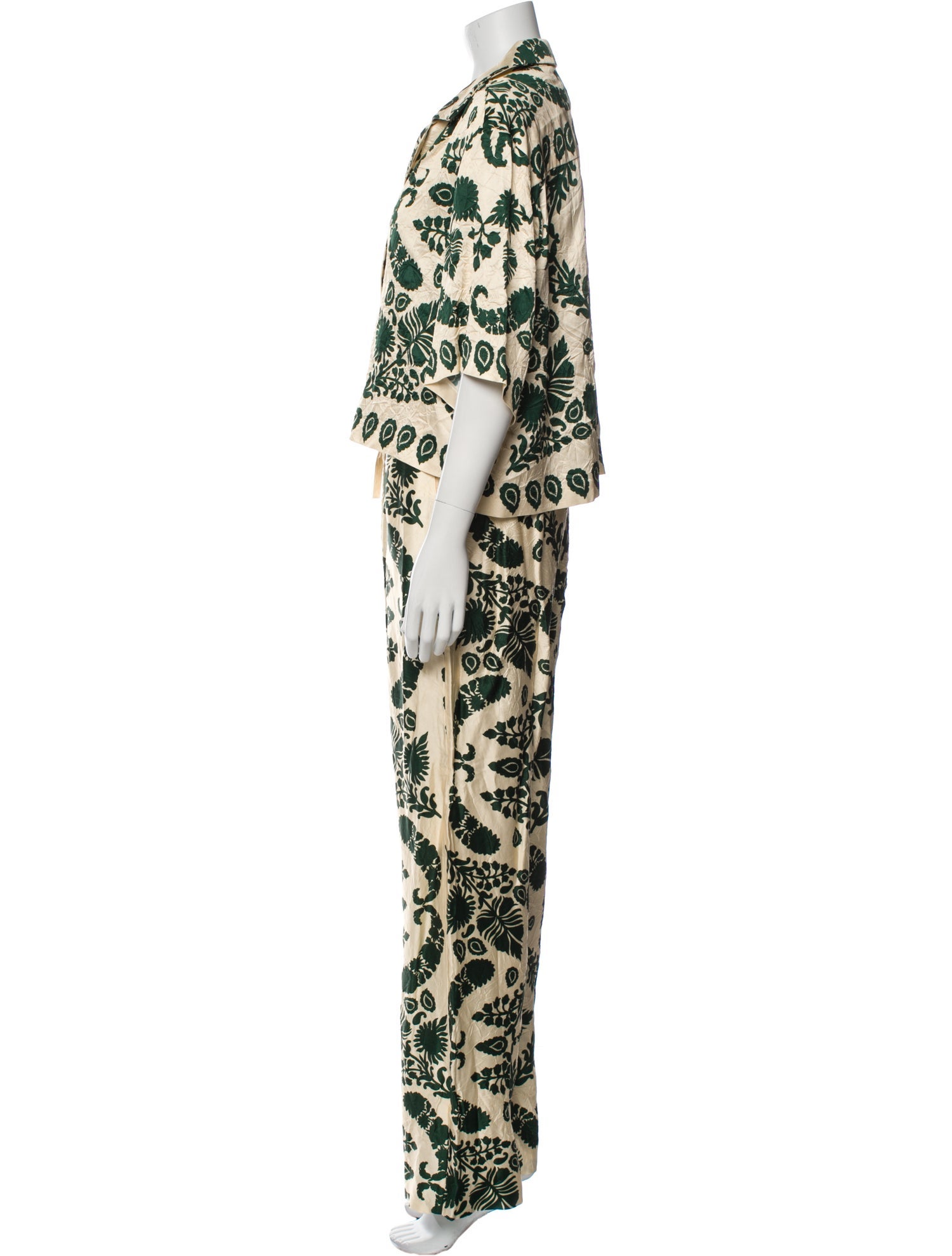 Sandro Printed Pant Set