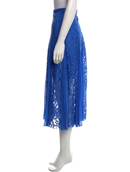 Sandro Lace Pattern Midi Length Skirt