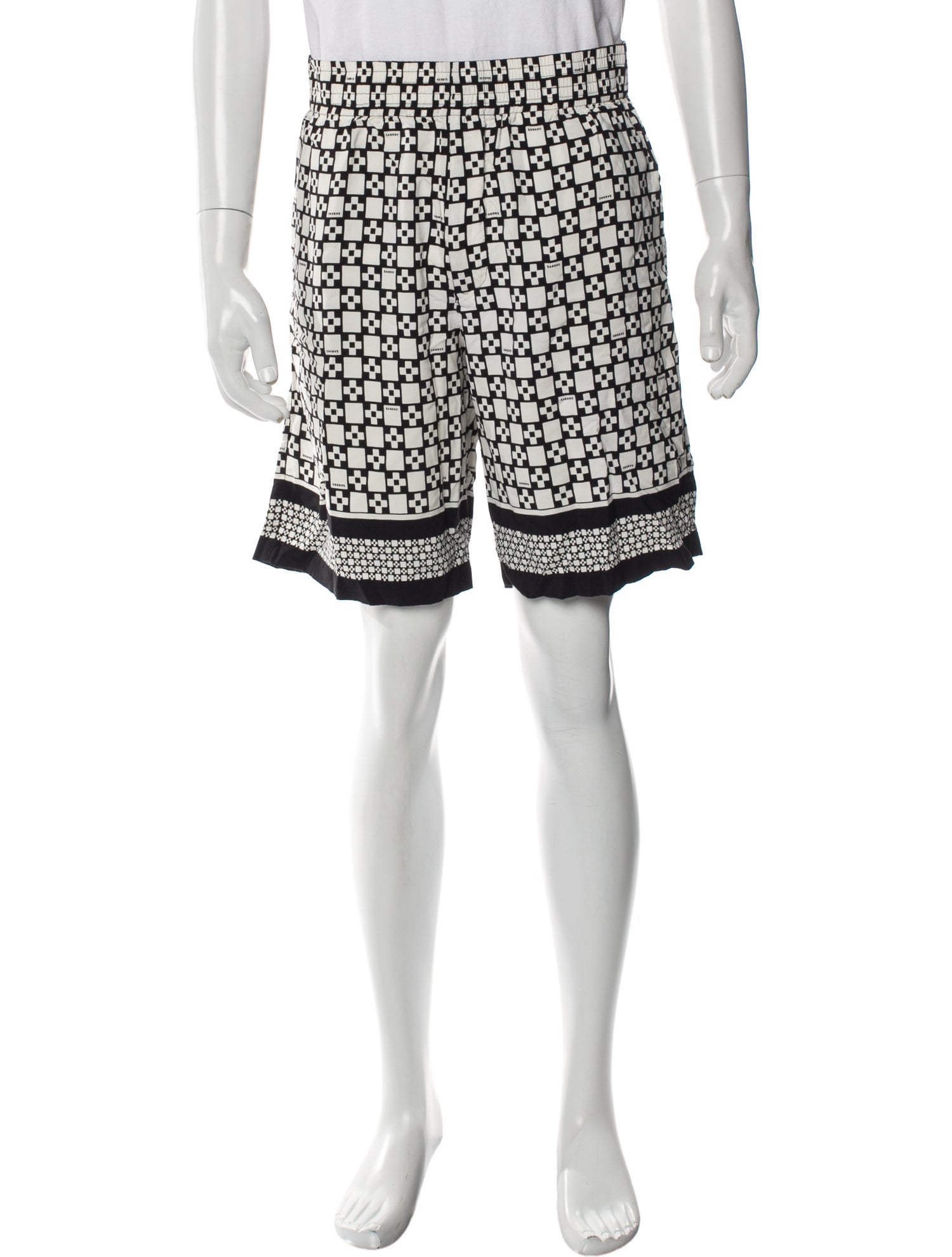 Sandro Printed Shorts