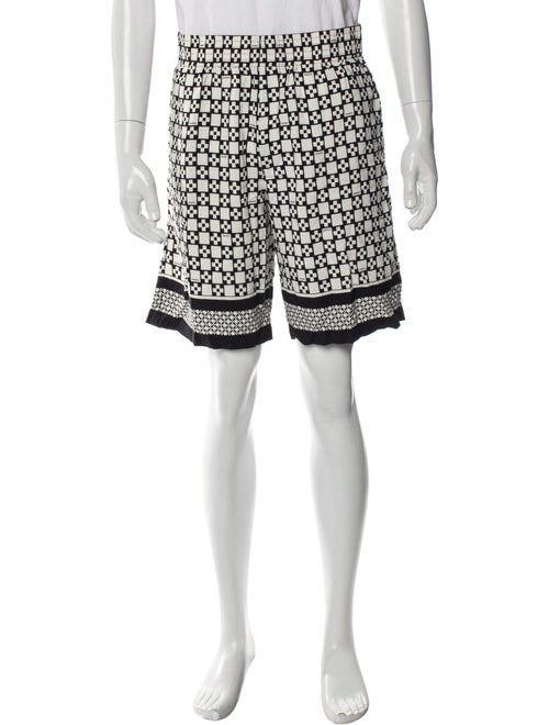 Sandro Printed Shorts