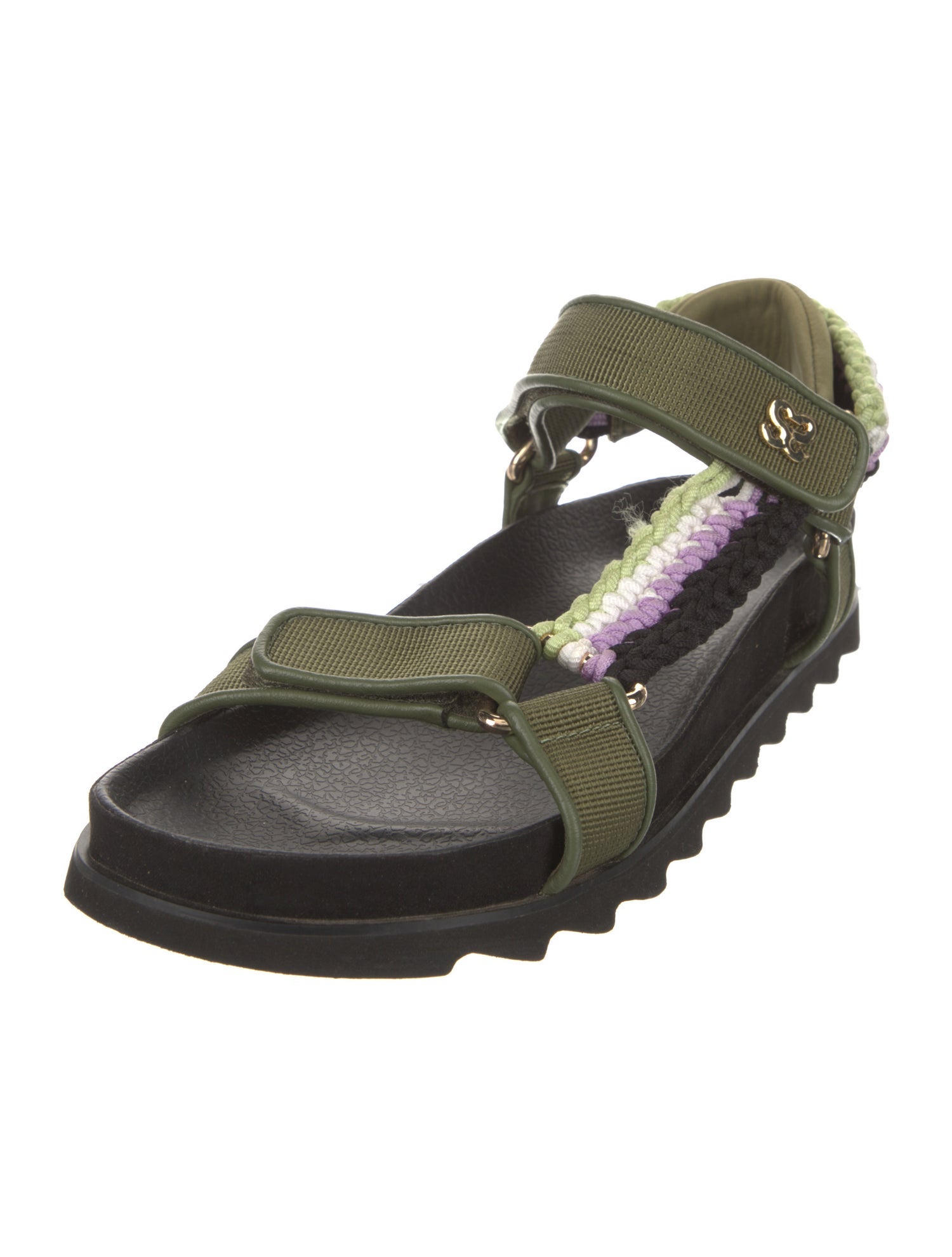 Sandro Rubber Printed Sandals