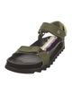 Sandro Rubber Printed Sandals